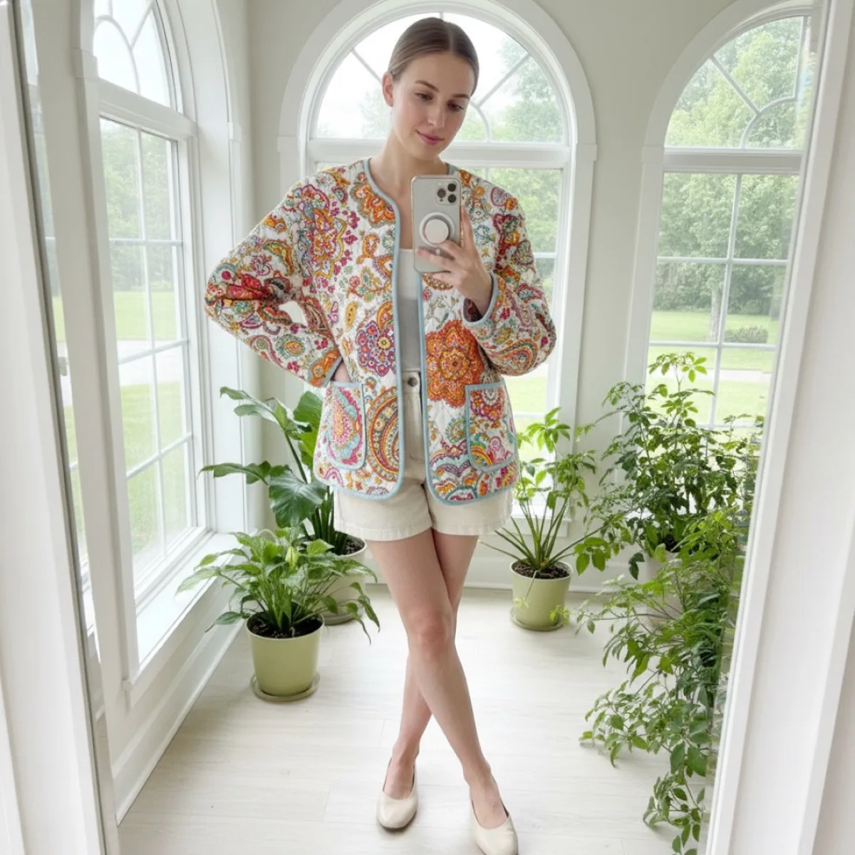 Rosa Quilted Jacket II view 2